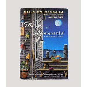 Moon Spinners A Seaside Knitters Mystery Sally Goldenbaum 1st Printing 2010 HBDJ